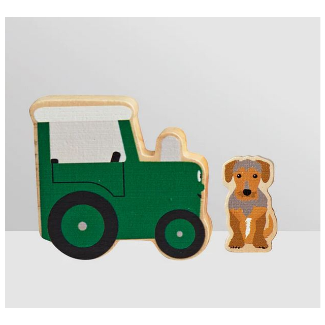 Tractor Ted Wooden Farm Play Blocks