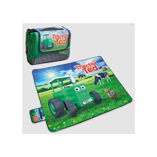 Tractor Ted Picnic Blanket