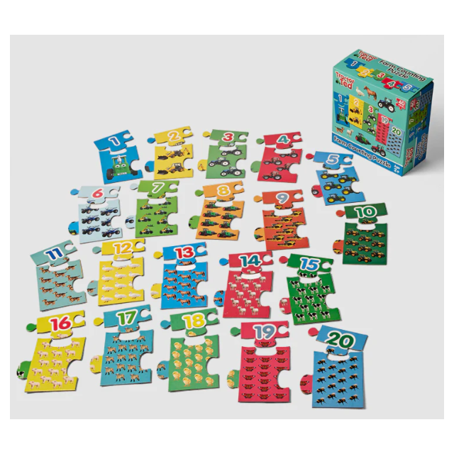 Tractor Ted Farm Counting Puzzle