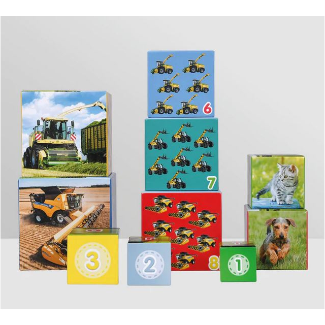 Tractor Ted Stacking Cube Set
