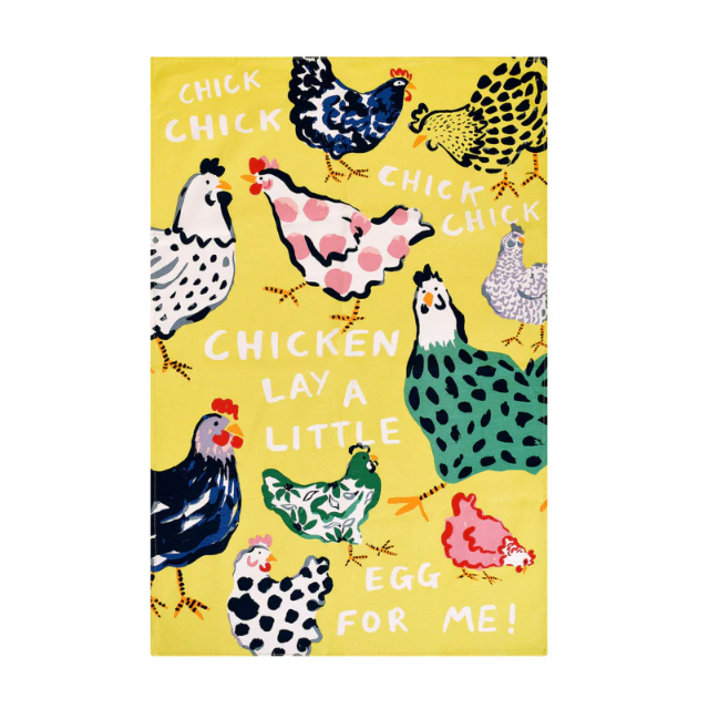 Ulster Weavers Teatowel Cotton - Chick Chicken