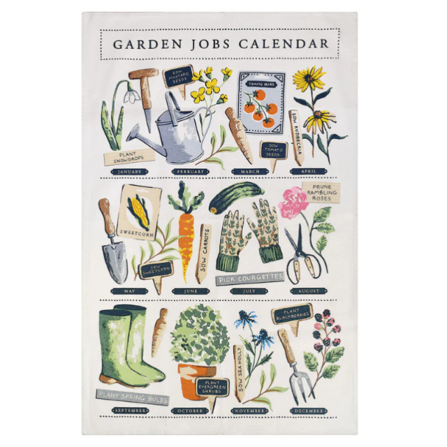 Ulster Weavers Teatowel Cotton - Time To Grow Jobs