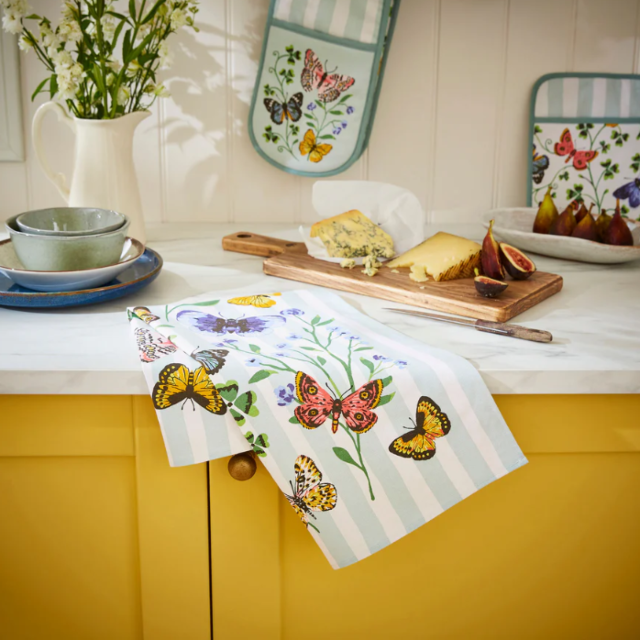 Ulster Weavers Teatowel Cotton - Butterfly Grove