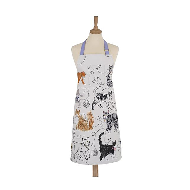 Ulster Weavers Apron Cotton - Feline Friends