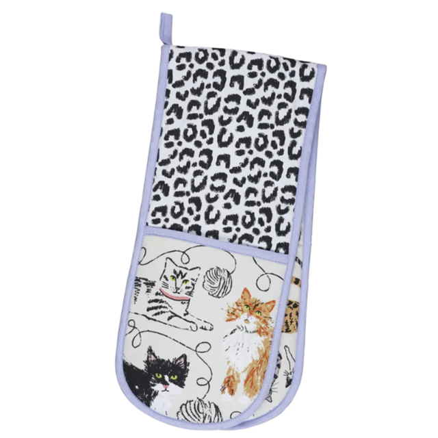 Ulster Weavers Double Oven Glove - Feline Friends