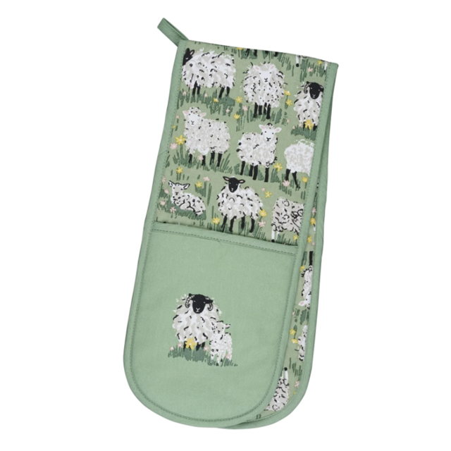 Ulster Weavers Double Oven Glove - Woolly Sheep