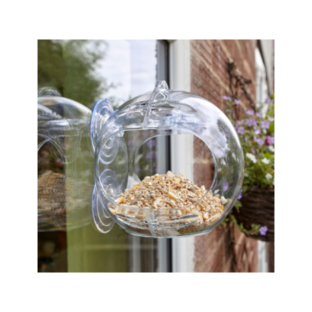 Peckish Globe Window Feeder