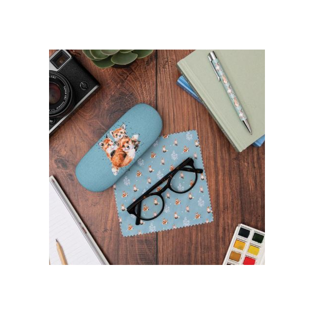 Wrendale Glasses Case - Snug As A Cub