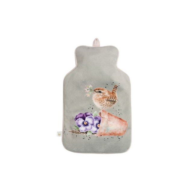 Wrendale Hot Water Bottle 'Garden Friends'