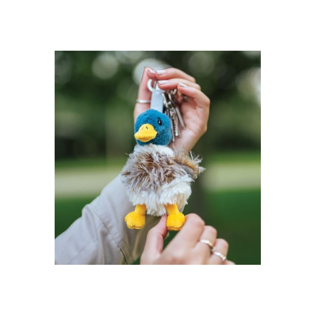 Wrendale Plush Keyring Duck - Webster