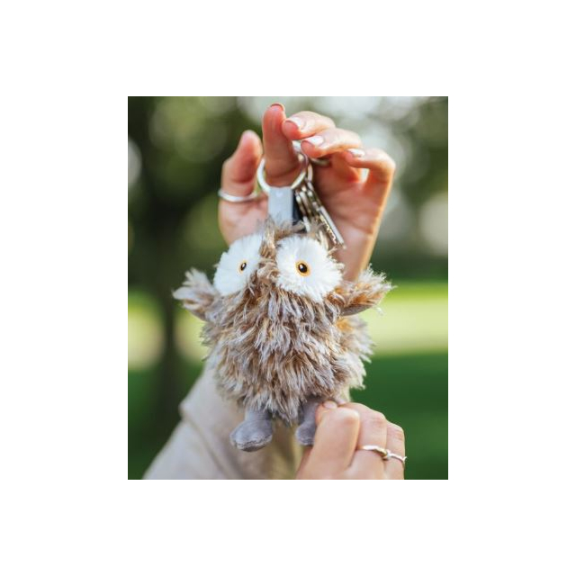 Wrendale Plush Keyring Owl - Elvis