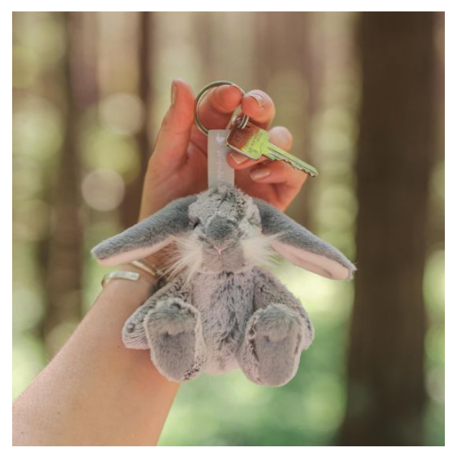 Wrendale Plush Keyring - Rabbit