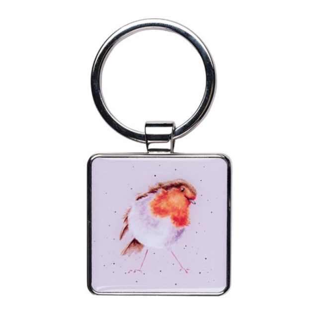 Wrendale Keyring - Curious Robin