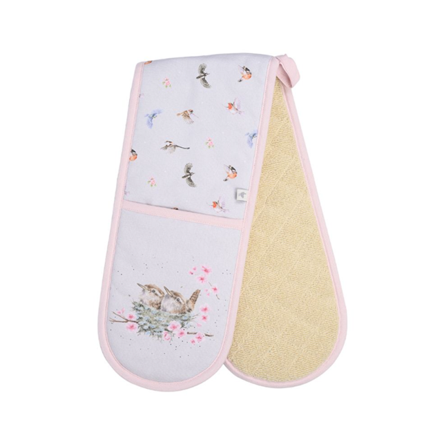 Wrendale Double Oven Glove - 'Feathered Friends' 