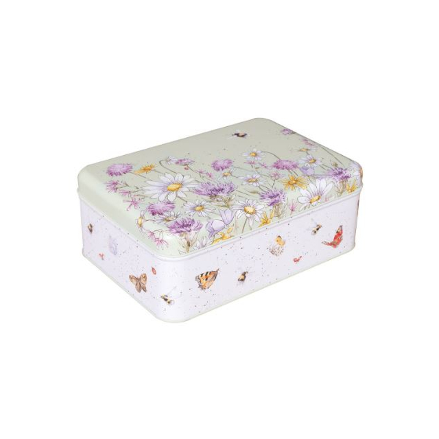 Wrendale Rectangular Tin New Green Lid