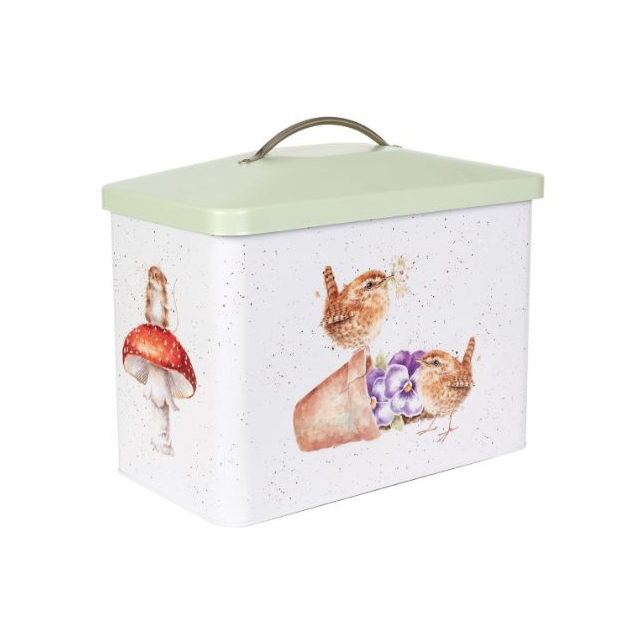 Wrendale Bread Bin New Green Lid