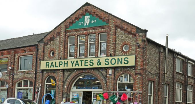 Yates Building from the front.